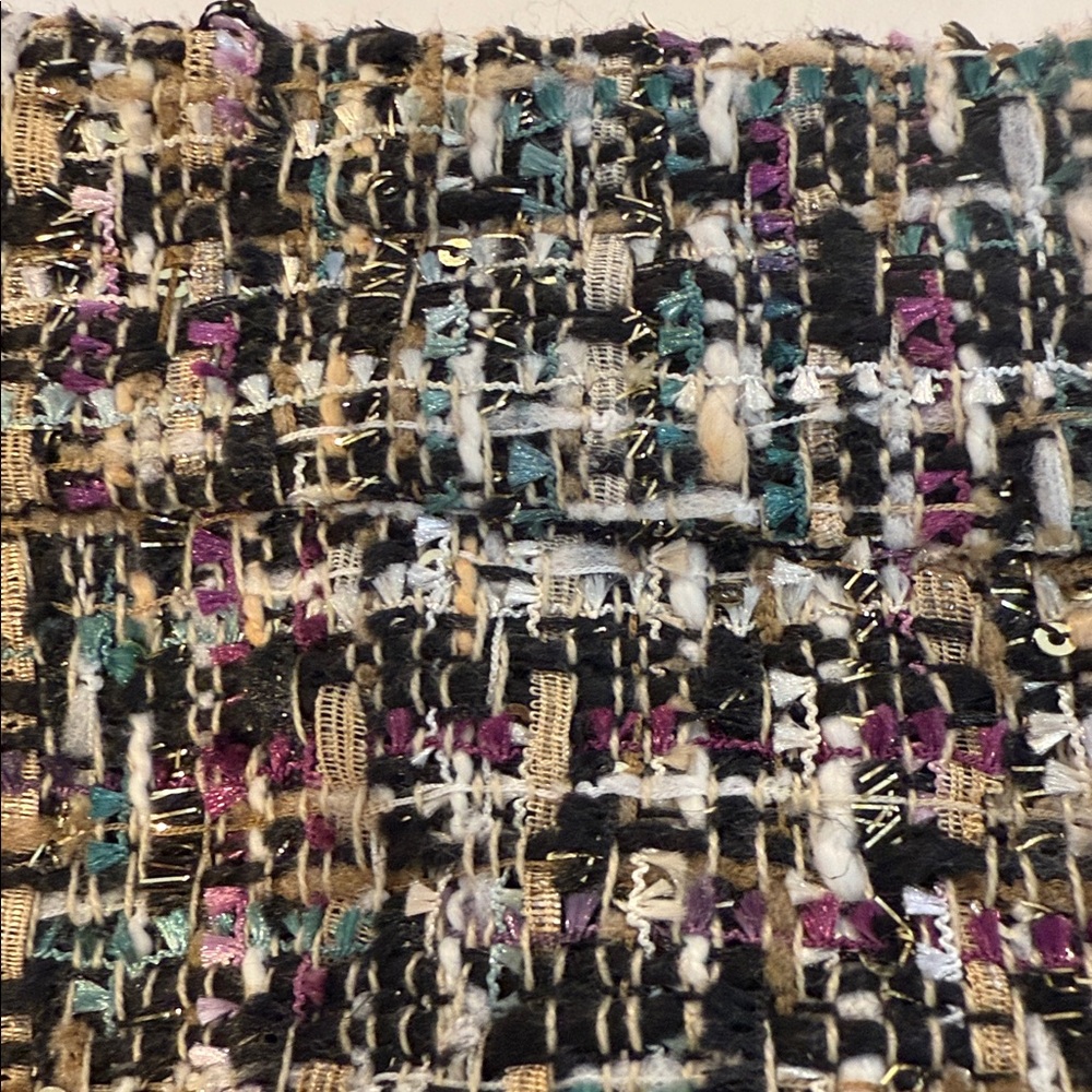 Ann Taylor Multicolor Tweed Mini Skirt - Picture 2 of 4